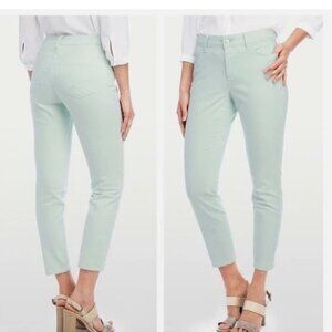 NYDJ size 12 Ankle Ambrosia light green jeans NWT